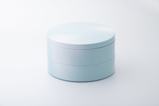 山中漆器 丸二段重|Yamanaka Lacquerware Two-tier Bento Box