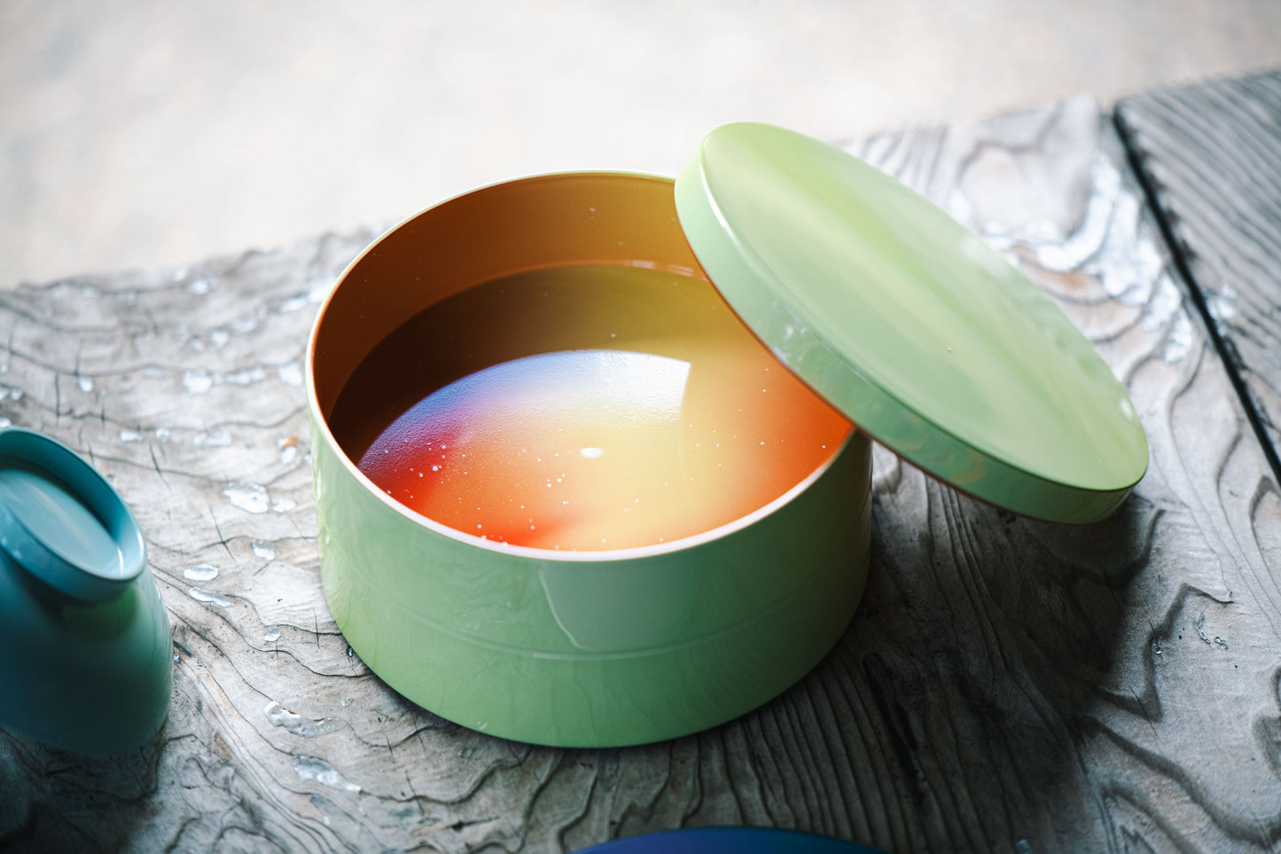 山中漆器 丸二段重｜Yamanaka Lacquerware Two-tier Bento Box