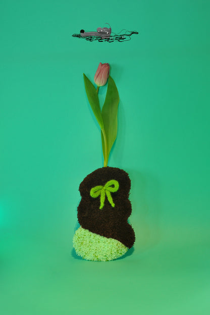 Tufted Flower Vase