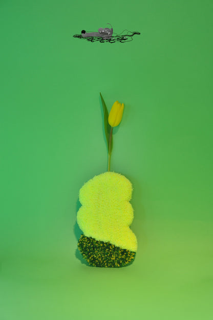 Tufted Flower Vase