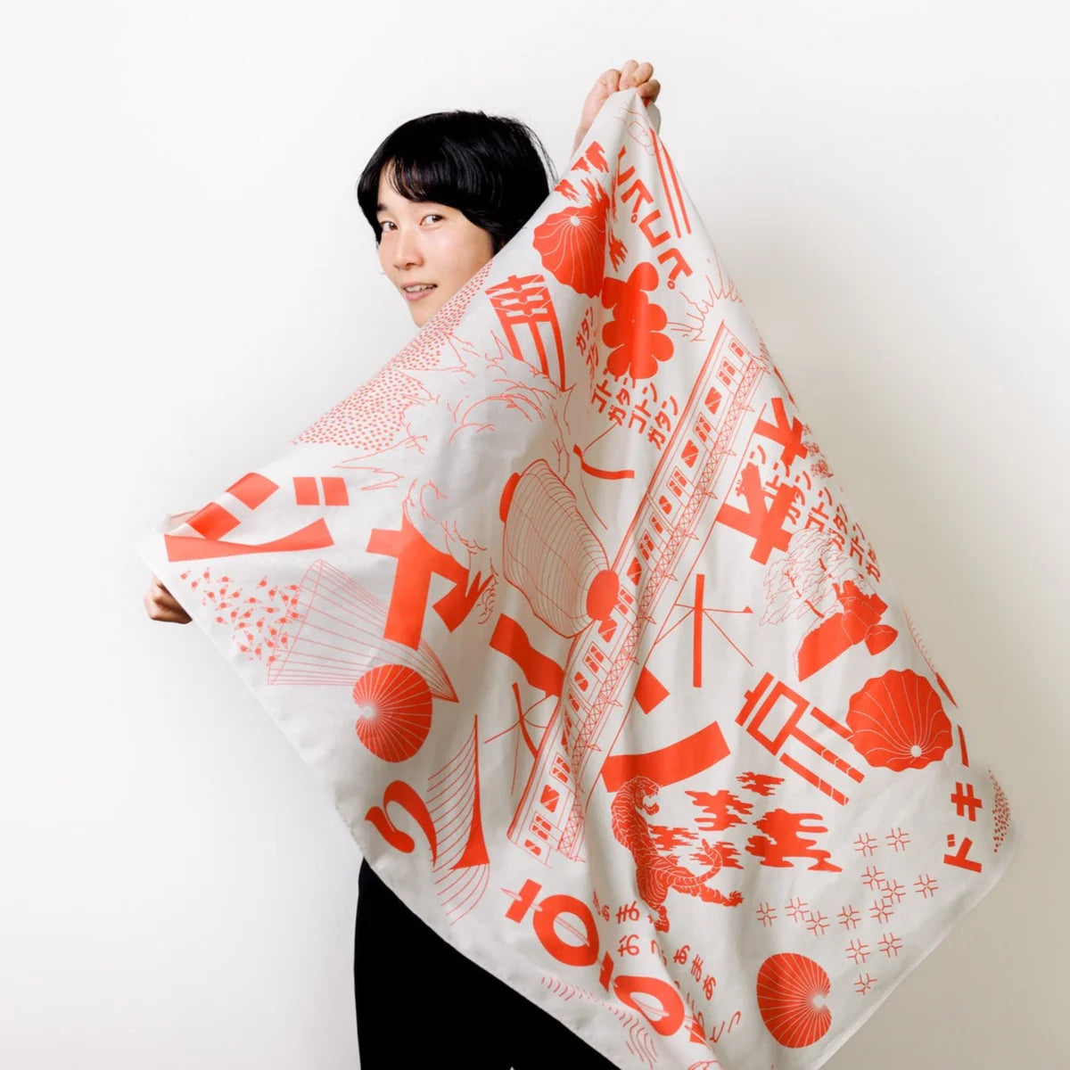 スカーフ・風呂敷 |  Link Collective Japanese Scarf ･ Furoshiki