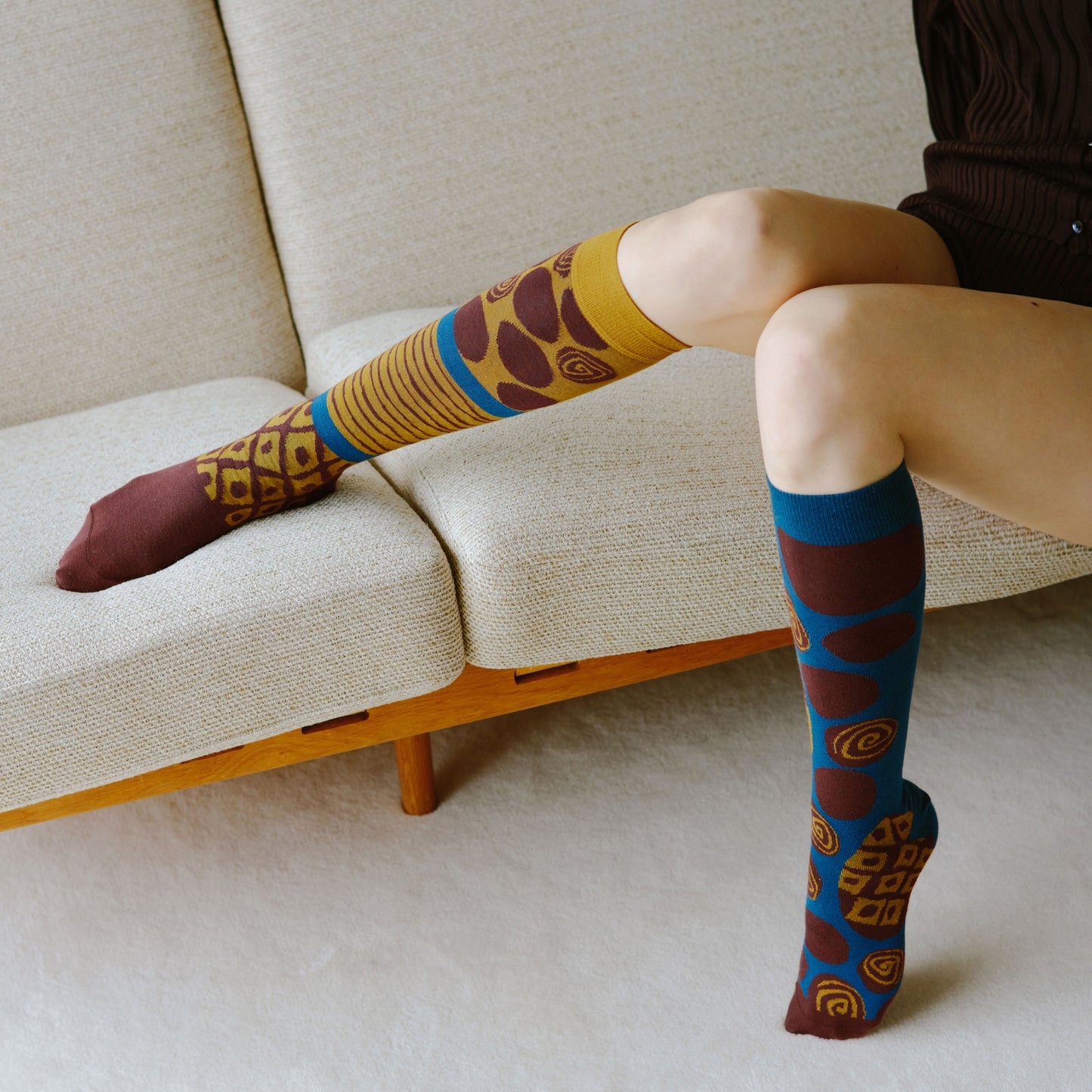 左右非対称靴下| Asymmetrical Socks