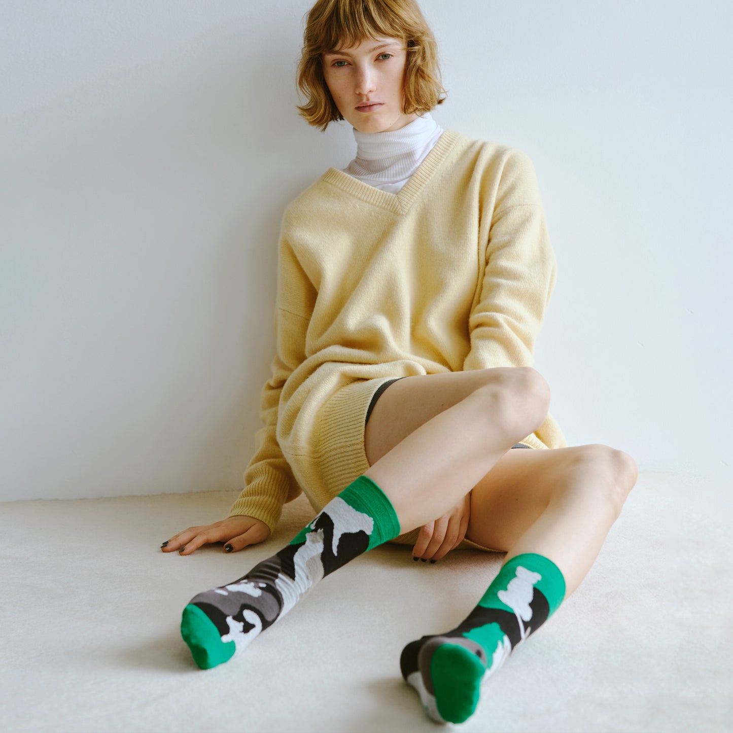 左右非対称靴下| Asymmetrical Socks