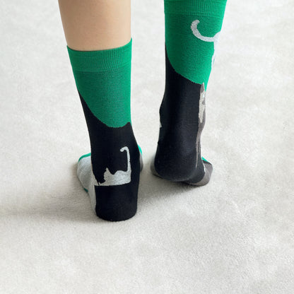 左右非対称靴下| Asymmetrical Socks