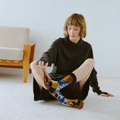 左右非対称靴下| Asymmetrical Socks