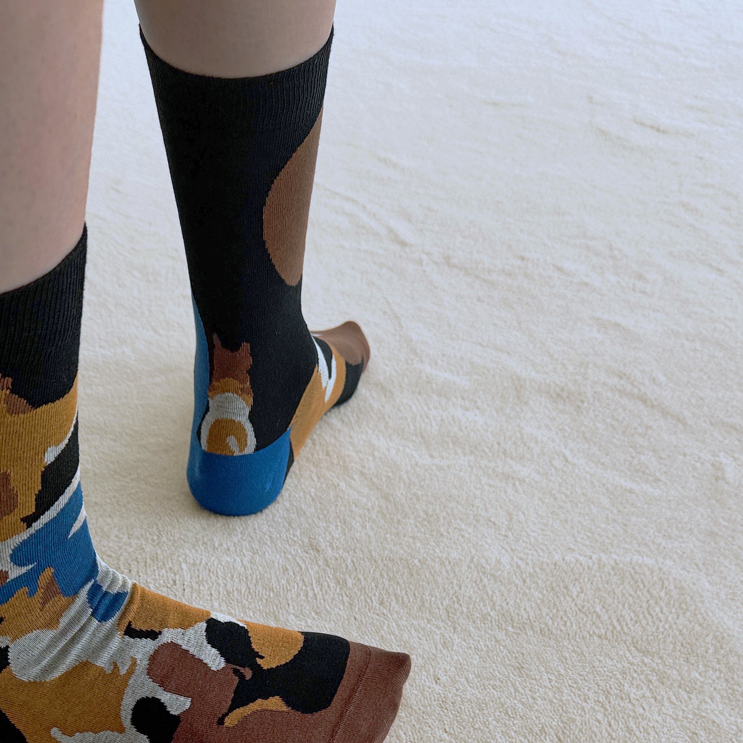 左右非対称靴下| Asymmetrical Socks