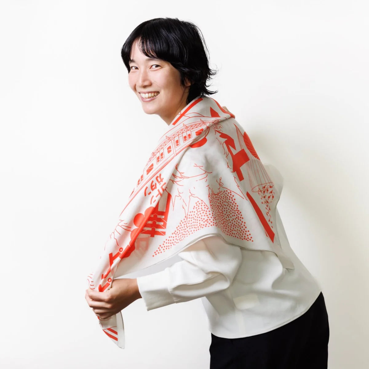 スカーフ・風呂敷 |  Link Collective Japanese Scarf ･ Furoshiki
