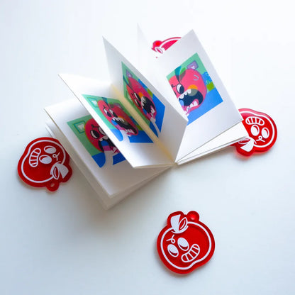 Mini Zine "Ha?" & Apple Dentist Series