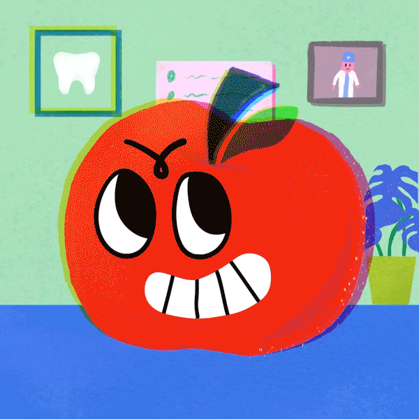 Mini Zine "Ha?" & Apple Dentist Series