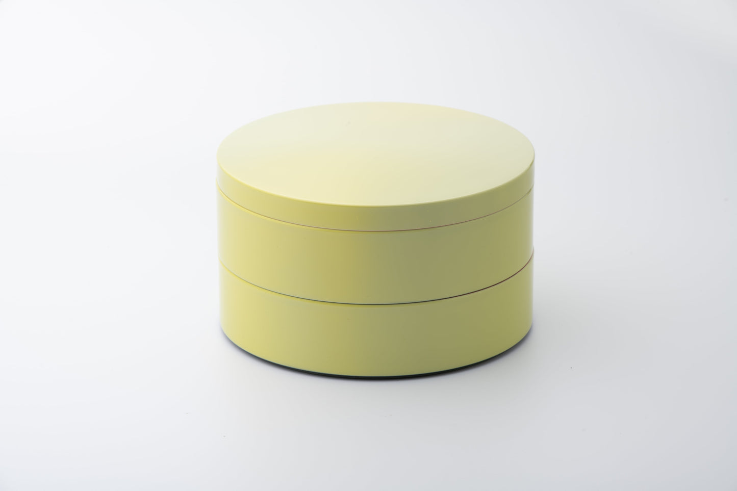 山中漆器 丸二段重｜Yamanaka Lacquerware Two-tier Bento Box