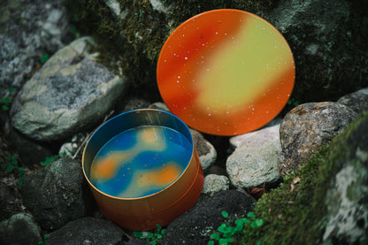 山中漆器 丸二段重｜Yamanaka Lacquerware Two-tier Bento Box