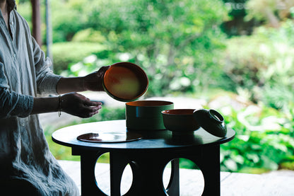 山中漆器 丸二段重｜Yamanaka Lacquerware Two-tier Bento Box