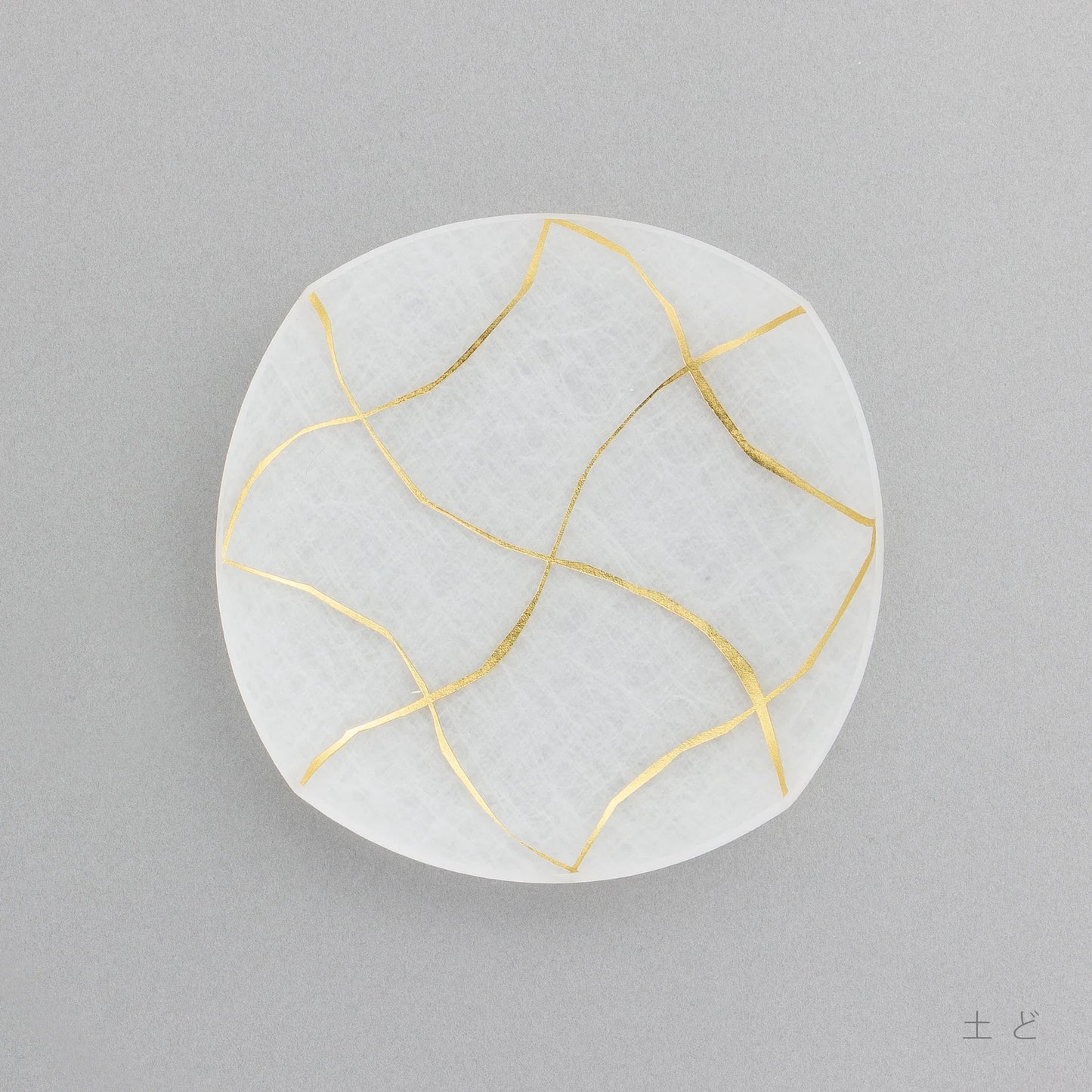 Haku Mamezara(11cm plate with traditional Japanese motifs) 箔豆皿 | toumei