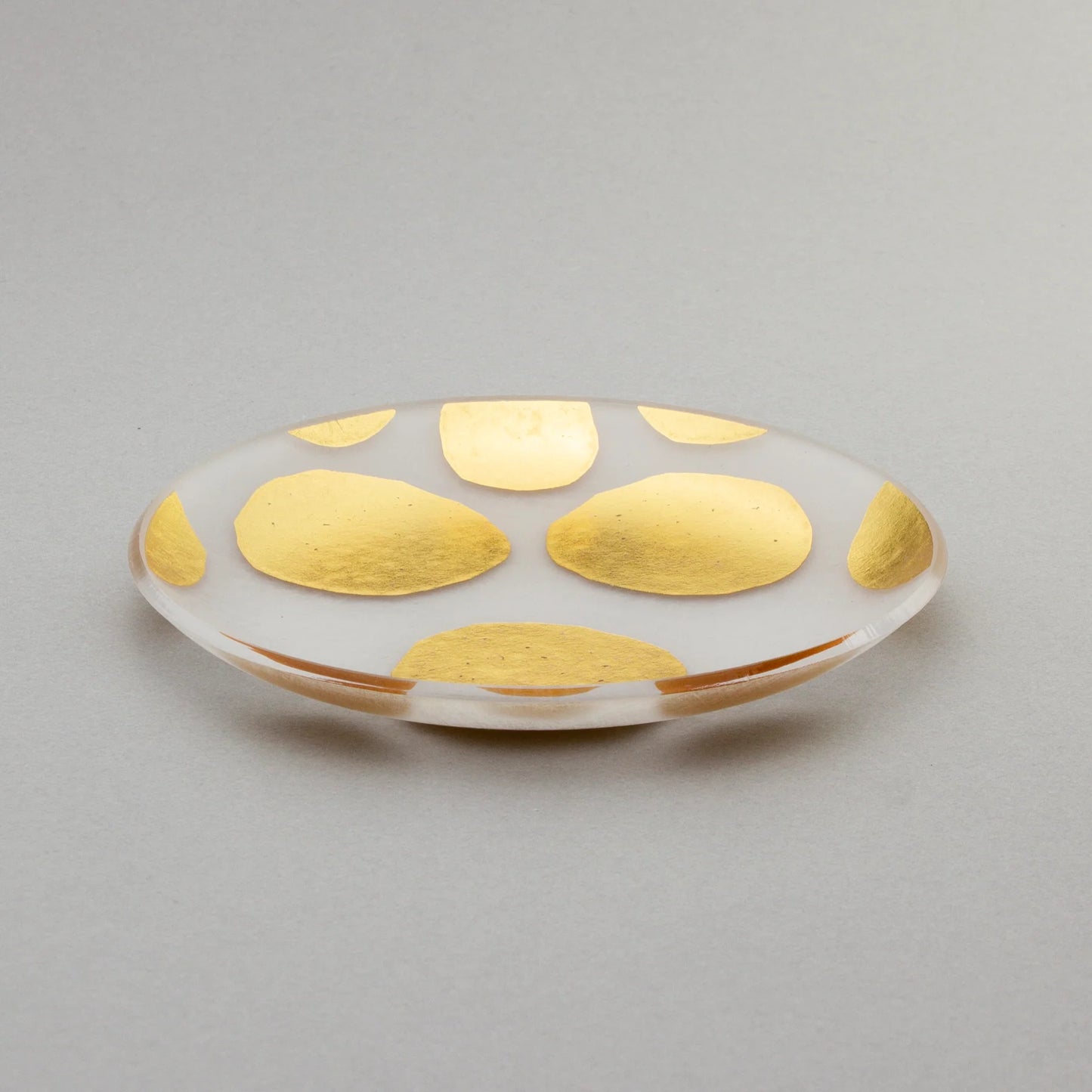 Haku Mamezara(11cm plate with traditional Japanese motifs) 箔豆皿 | toumei